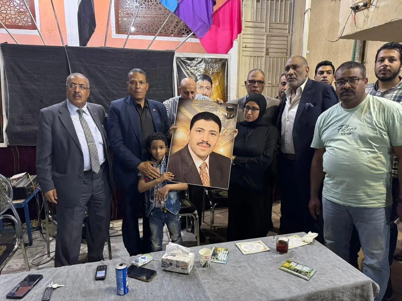 مركز شباب مدينة قنا يُؤبن العميد أسامة شيبة بحضور أسرته ونخبة من الرياضيين - 1000588602