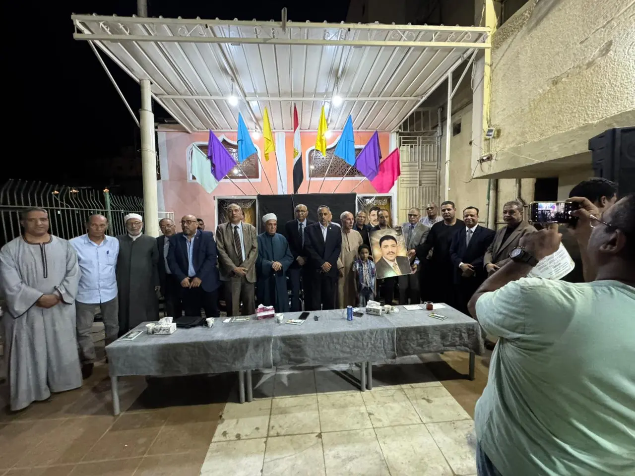 مركز شباب مدينة قنا يُؤبن العميد أسامة شيبة بحضور أسرته ونخبة من الرياضيين - 1000588604