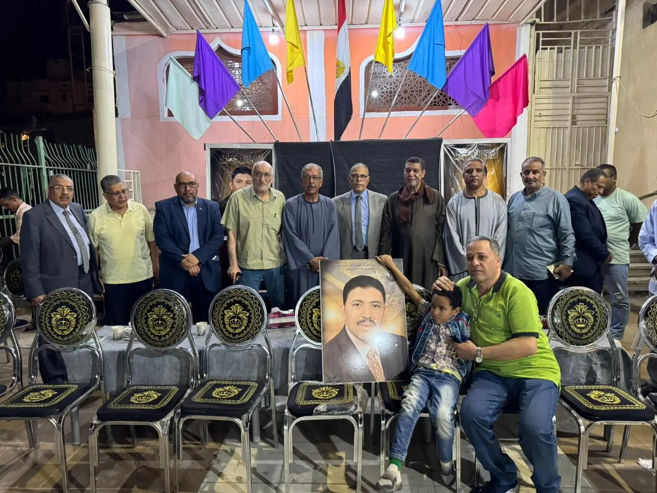مركز شباب مدينة قنا يُؤبن العميد أسامة شيبة بحضور أسرته ونخبة من الرياضيين - 1000588612