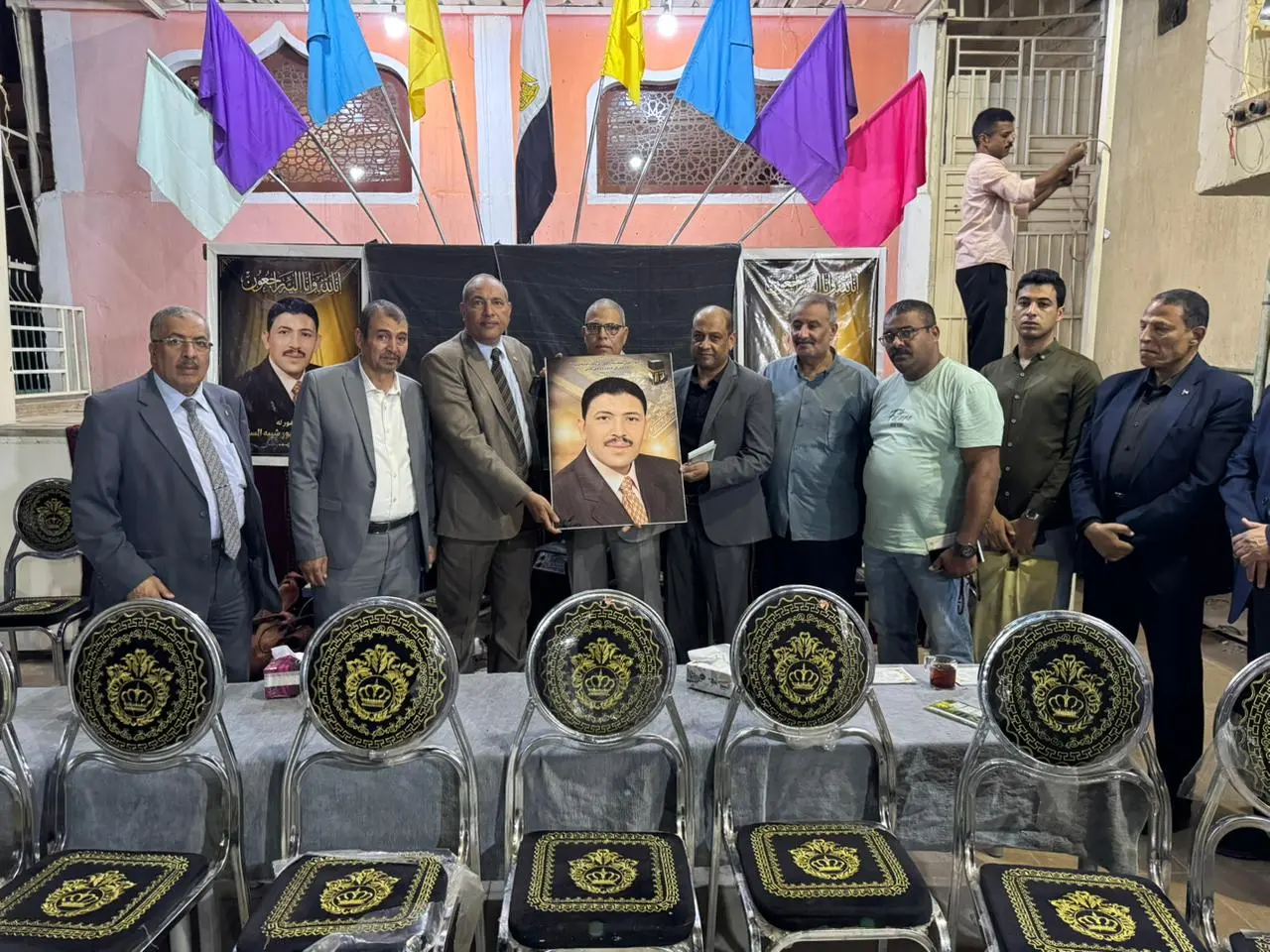 مركز شباب مدينة قنا يُؤبن العميد أسامة شيبة بحضور أسرته ونخبة من الرياضيين - 1000588614
