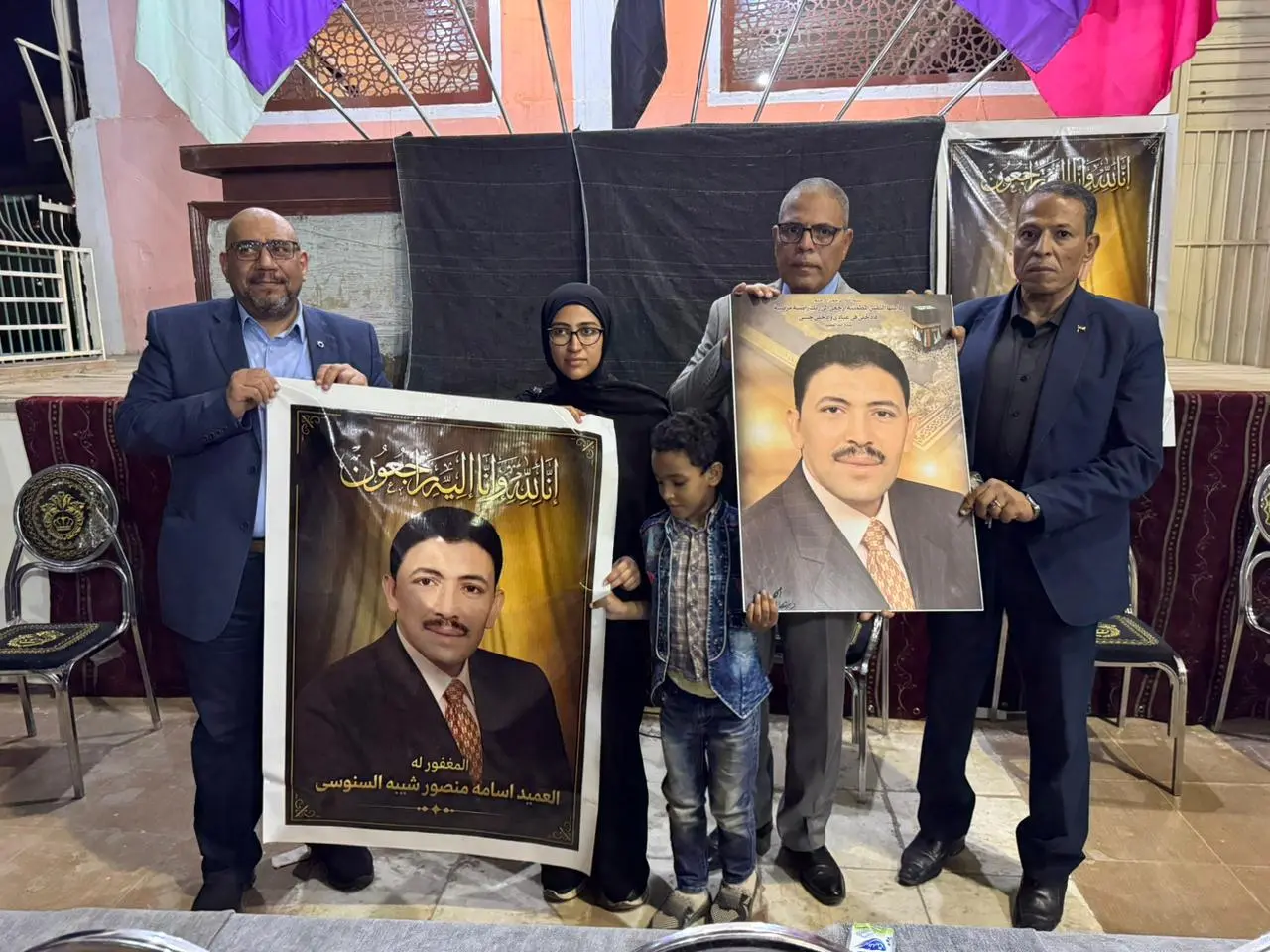 مركز شباب مدينة قنا يُؤبن العميد أسامة شيبة بحضور أسرته ونخبة من الرياضيين - 1000588619