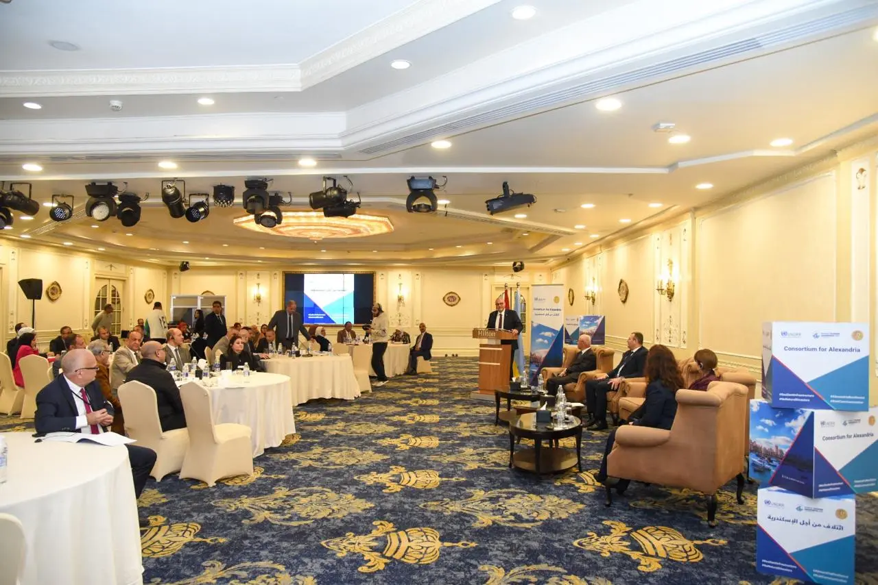 محافظ الإسكندرية يشهد إطلاق "ائتلاف من أجل الإسكندرية" - 1000593739