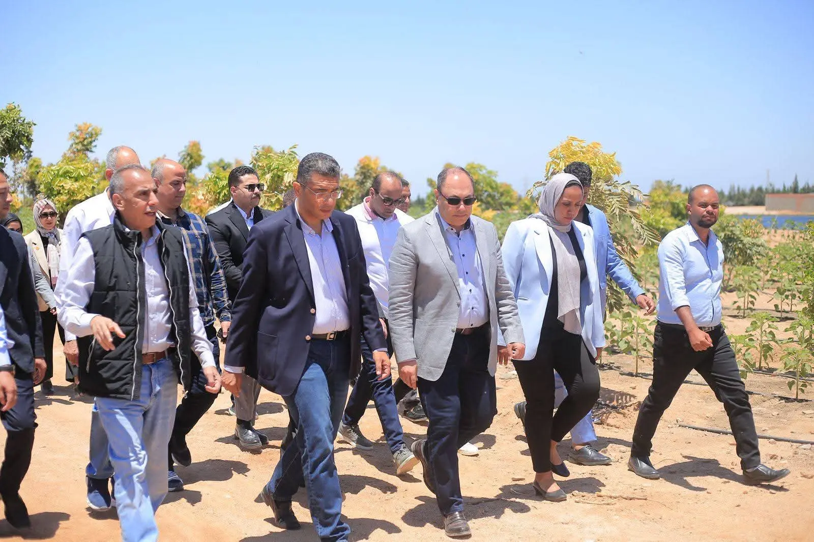 وضع حجر الأساس للمرحلة الثالثة من مشروع الجوجوبا بالغردقة - 1000595438