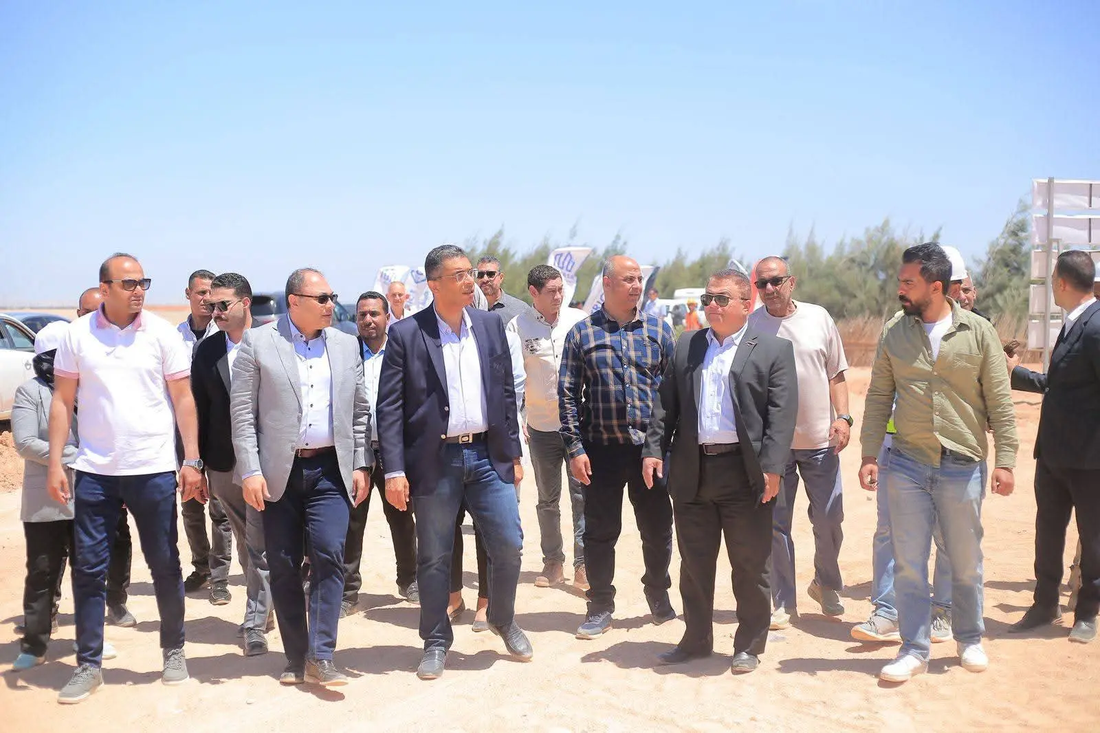 وضع حجر الأساس للمرحلة الثالثة من مشروع الجوجوبا بالغردقة - 1000595442
