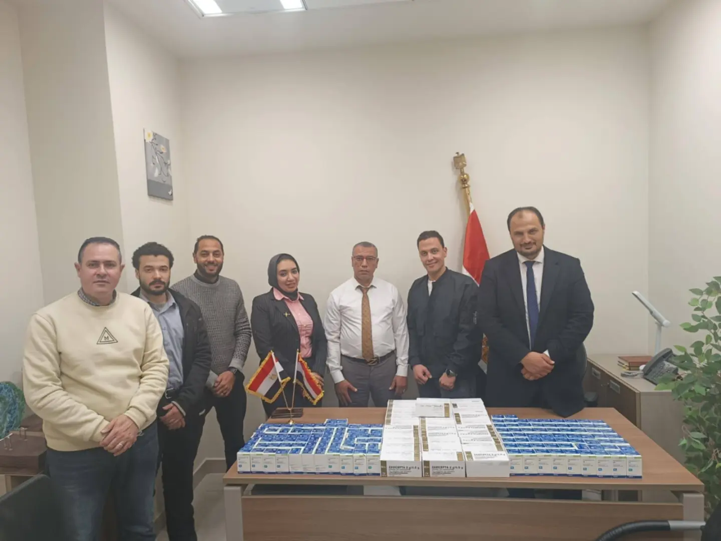 إحباط تهريب 329 علبة دواء بمطار الإسكندرية الدولي - 1000602869