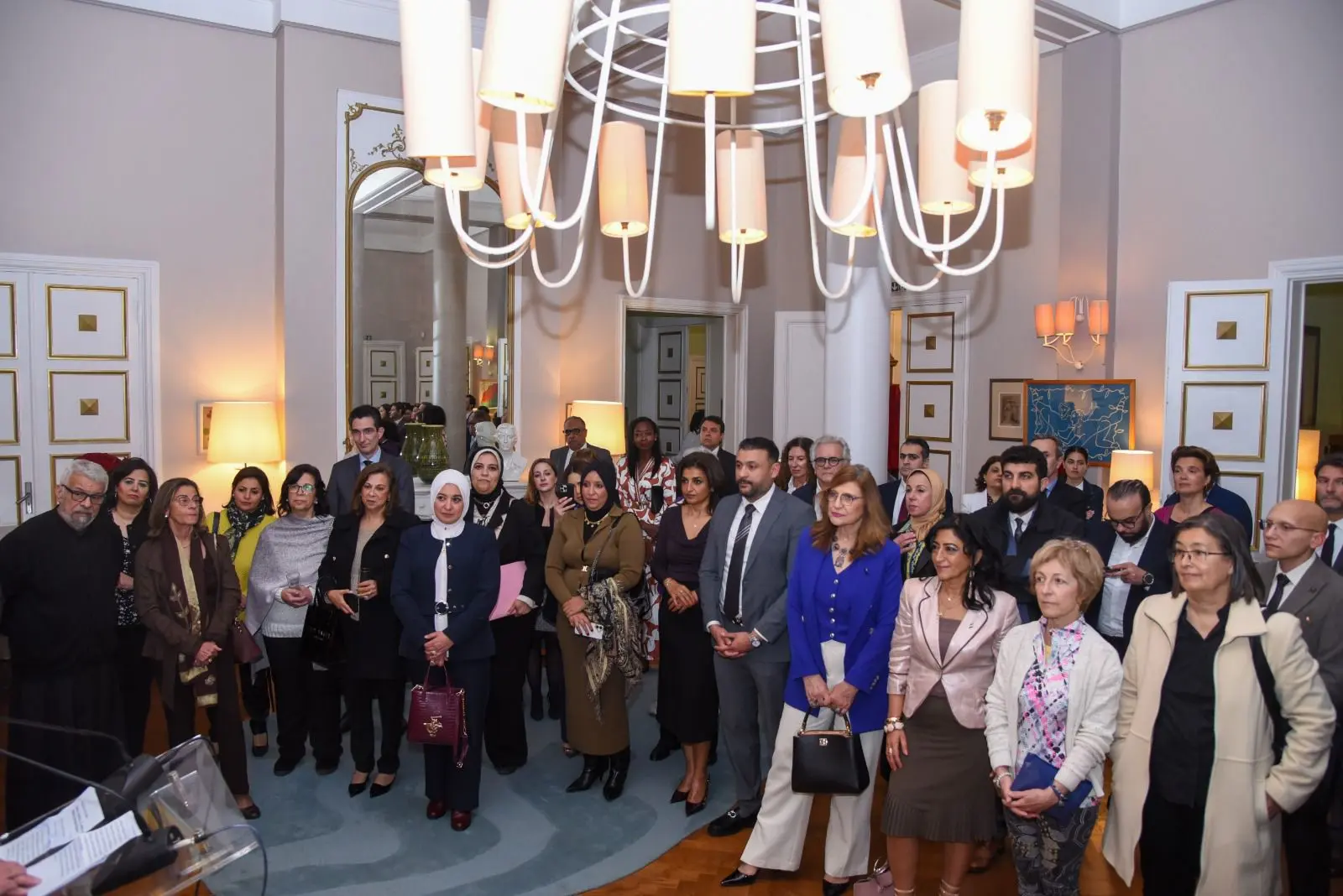 القنصلية العامة لفرنسا بالإسكندرية تقيم حفل استقبال تكريمًا لمحافظ الإسكندرية لتهنئته بتوليه مهام منصبه - 1000605781
