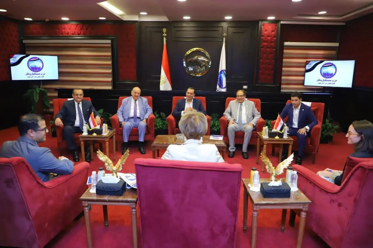 «مستقبل وطن» يستقبل سفيرة الاتحاد الأوروبي بالقاهرة - 1000606671