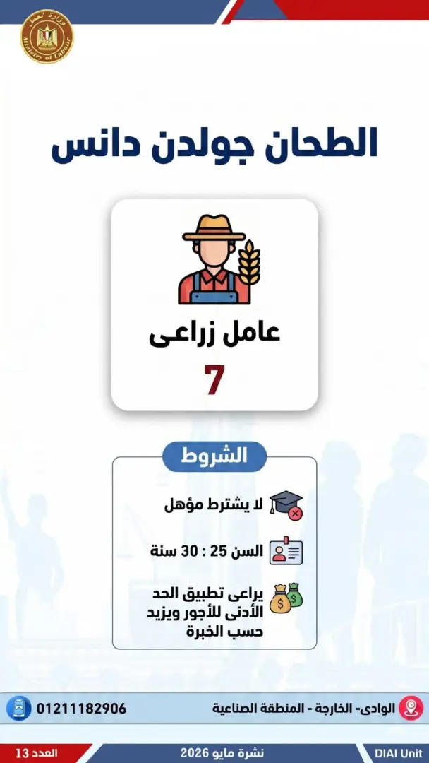 2554 فرصة عمل جديدة للشباب.. تعرف عليها - 1000611949