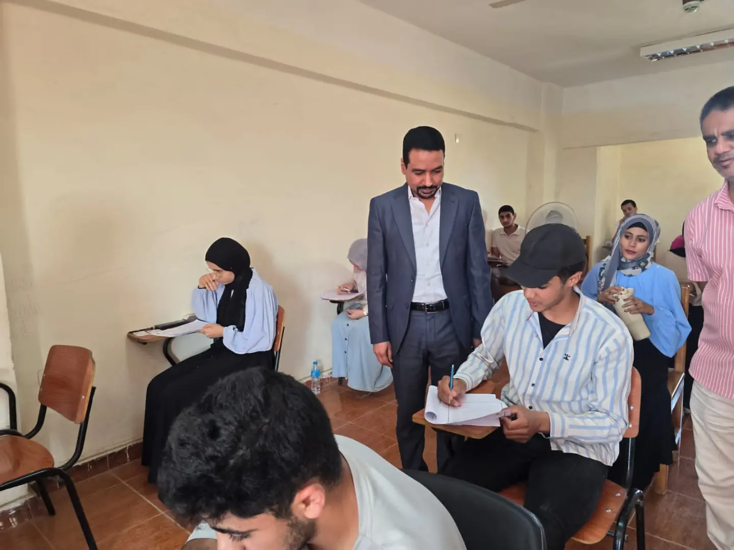 انطلاق امتحانات الفرقة الأولى بالمعهد الفني الصحي بقنا للعام الجامعي 2025/2026