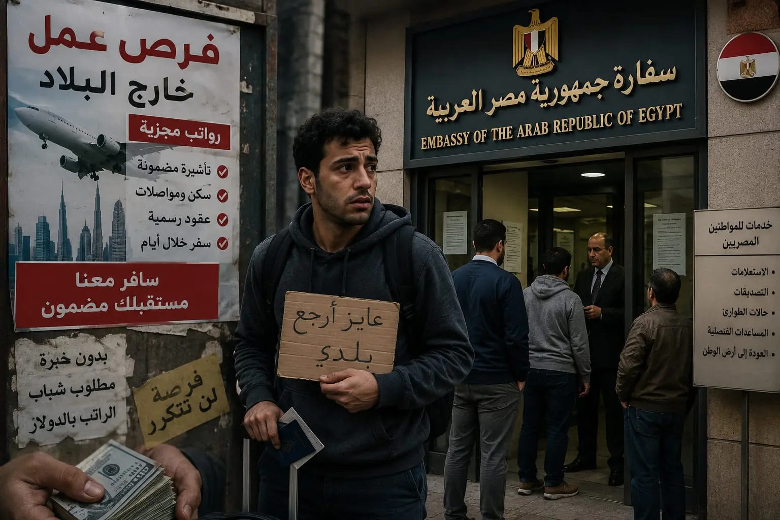 مراكب لا تعود.. البحر يبتلع أحلام الشباب في الهجرة غير الشرعية - 1000619439