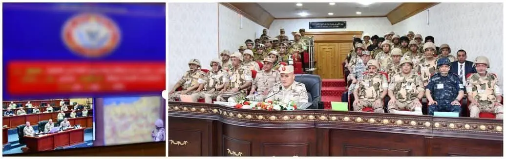 وزير الدفاع يشهد تنفيذ المرحلة الرئيسية لمشروع مراكز القيادة التعبوى "صمود-4" - 1000625259