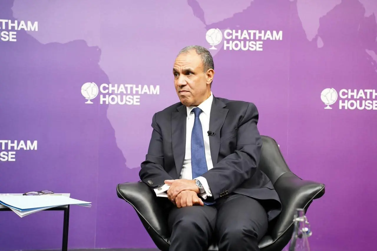 وزير الخارجية يؤكد في جلسة بـ"تشاتام هاوس" أهمية الحلول الدبلوماسية لتحقيق الأمن والاستقرار في الشرق الأوسط - 1000627576