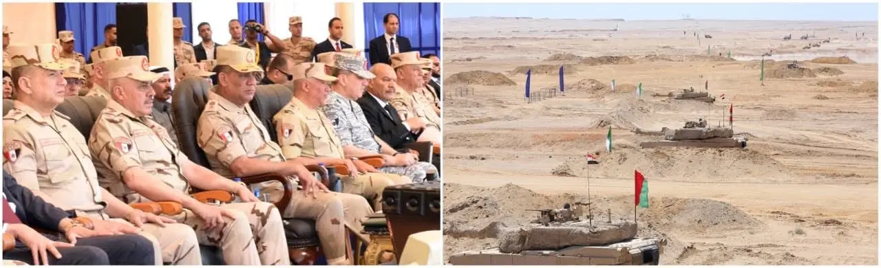 وزير الدفاع يشهد المشروع التكتيكى بجنود بدر 2026 بالذخيرة الحية - 1000631773