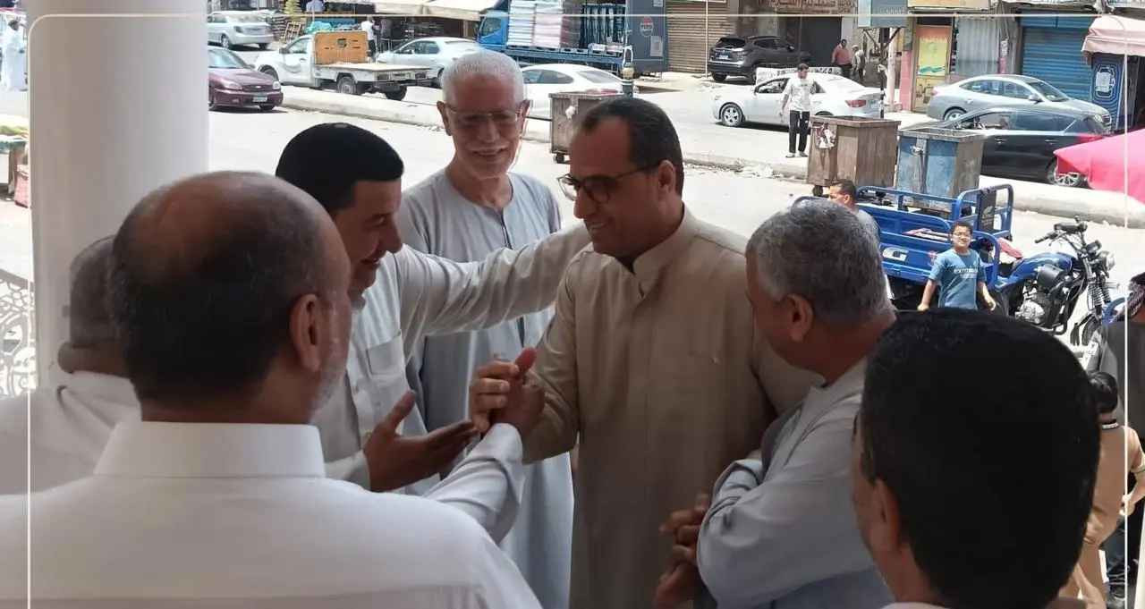 النائب ممدوح جاب الله يواصل لقاءاته الجماهيرية ويستمع لمطالب أهالي حوش عيسى - 1000632165