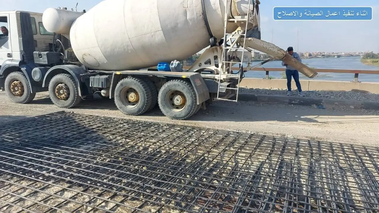 إعادة فتح حركة المرور بكوبري بنها على النيل بعد انتهاء أعمال الصيانة الشاملة - 1000632861