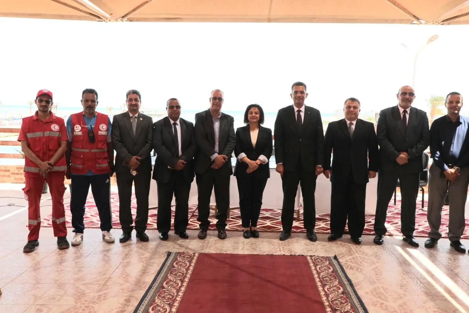 محافظ البحر الأحمر يستقبل المهنئين بعيد الأضحى وسط أجواء من المحبة والوحدة الوطنية - 1000640940