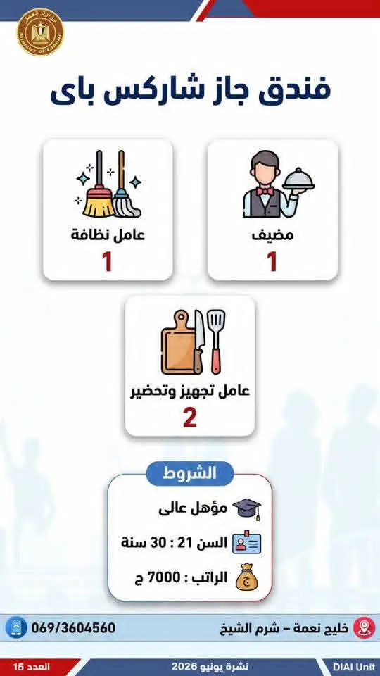 4504 فرصة عمل في 77 شركة بـ14 محافظة.. إليك التفاصيل - 1000650721