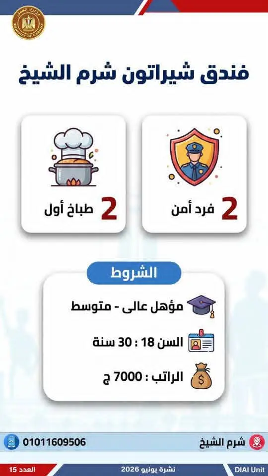 4504 فرصة عمل في 77 شركة بـ14 محافظة.. إليك التفاصيل - 1000650758