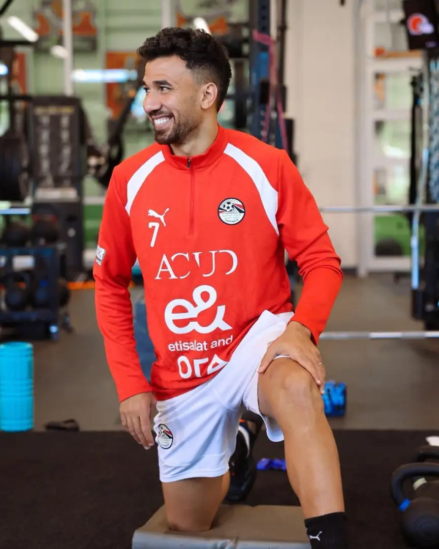 منتخب مصر يخوض تدريبات بدنية في الجيم استعدادًا لمواجهة البرازيل الودية - 1000650868