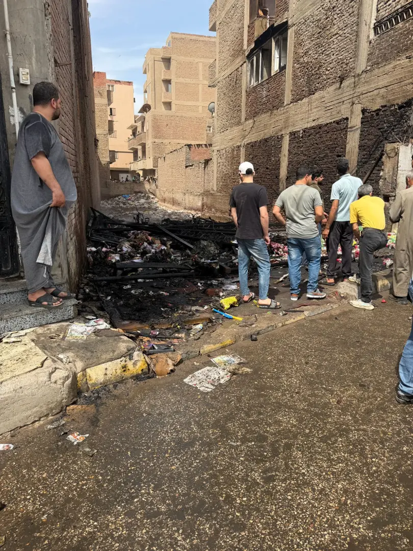بسبب ماس كهربائي.. حريق يلتهم معرض لعب أطفال في المنوفية - 1000651395