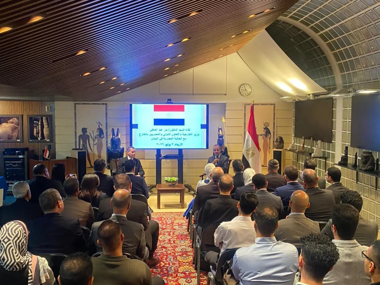 عبد العاطي للمصريين في اليابان: أنتم سفراء الوطن في الخارج - 1000652309