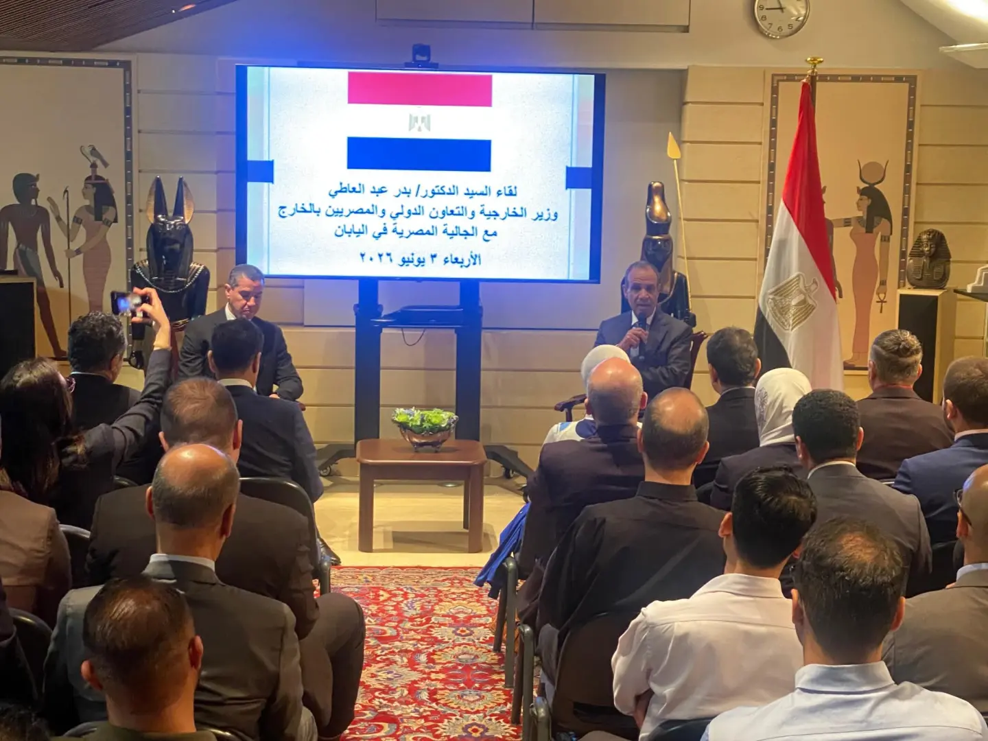 عبد العاطي للمصريين في اليابان: أنتم سفراء الوطن في الخارج - 1000652312