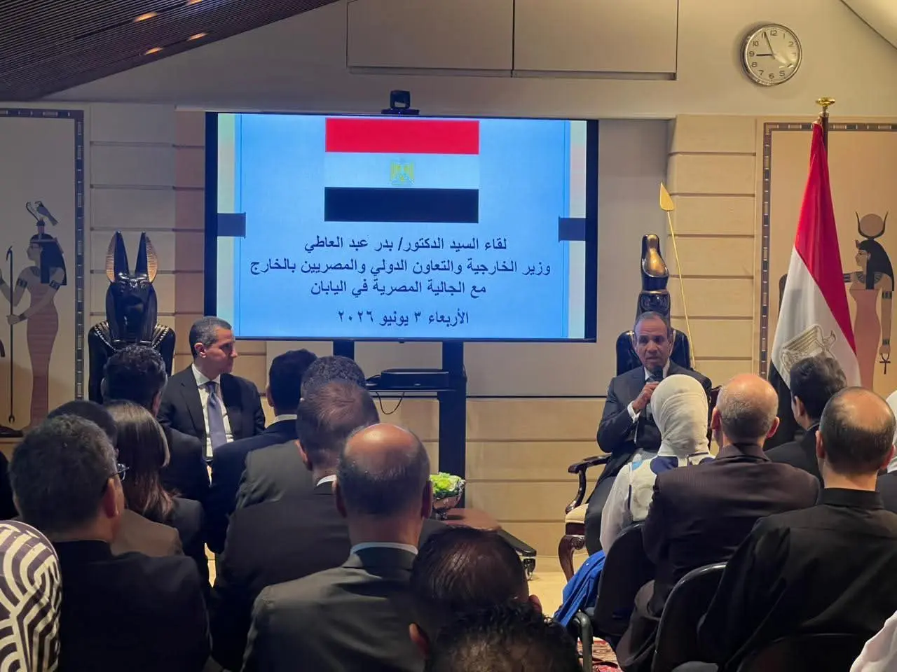 عبد العاطي للمصريين في اليابان: أنتم سفراء الوطن في الخارج - 1000652313