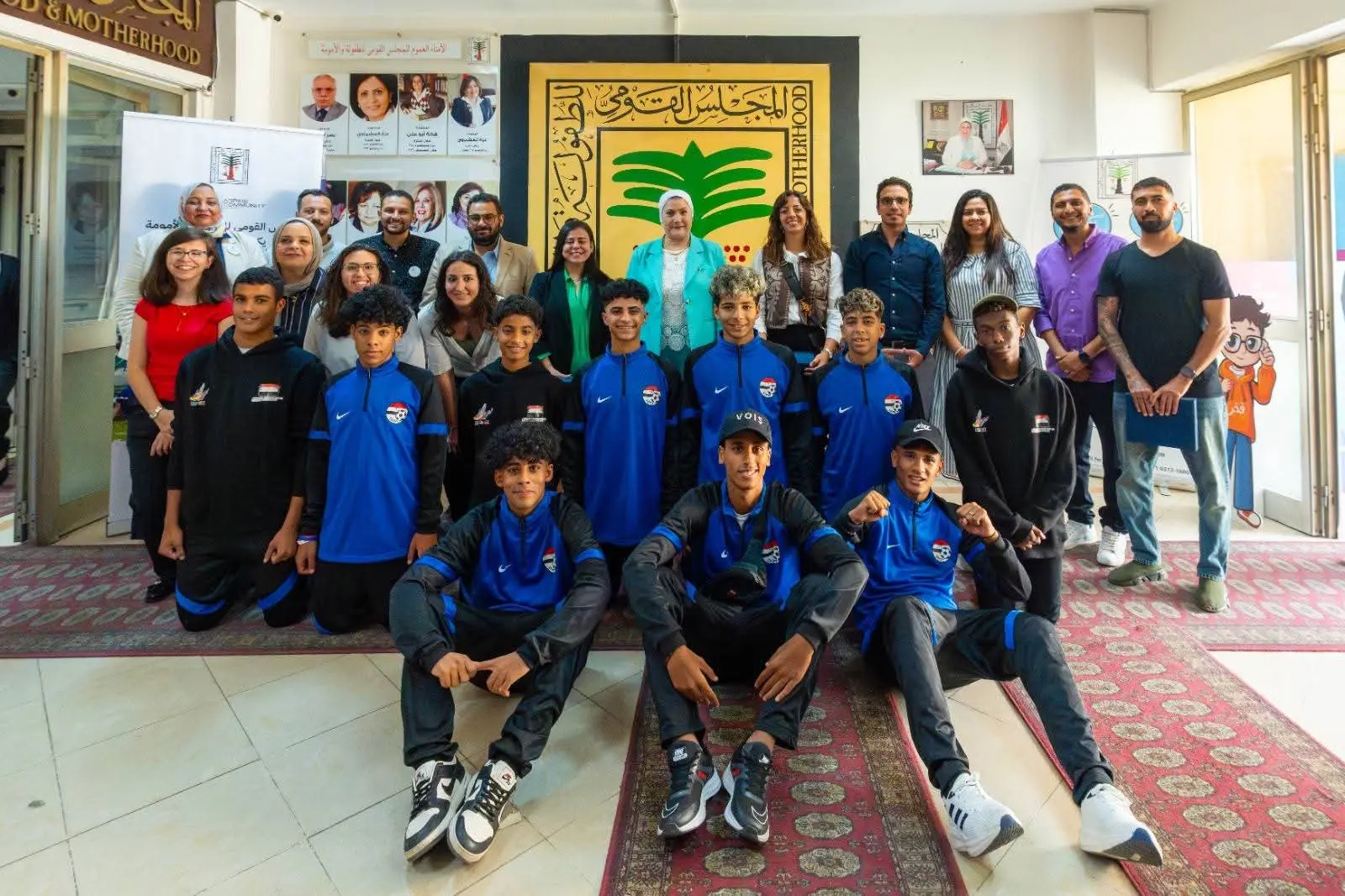 «القومي للطفولة والأمومة» يكرم منتخب مصر بعد حصد المركز الثالث بمونديال الأطفال في المكسيك