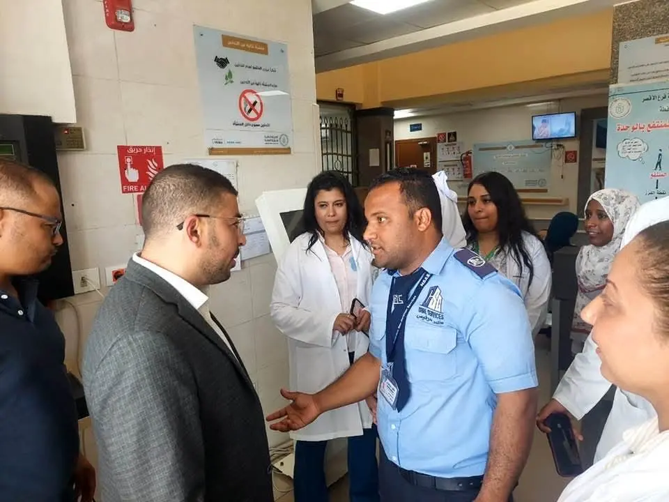 مدير فرع هيئة الرعاية الصحية بالأقصر يتفقد وحدة طب أسرة الزناقطة - 1000652575