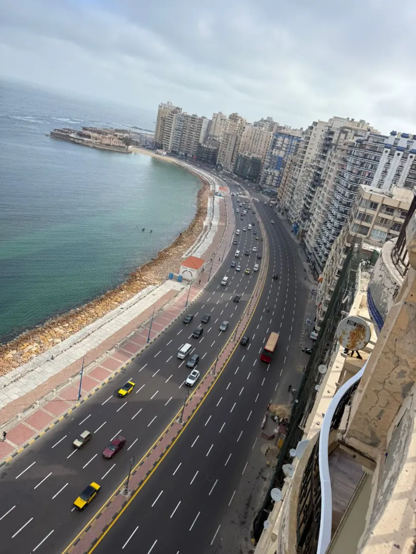 الإسكندرية تستعد لفصل الصيف.. الانتهاء من أعمال التخطيط الأرضي بطريق الكورنيش وإشارات عبور المشاة - 1000655160