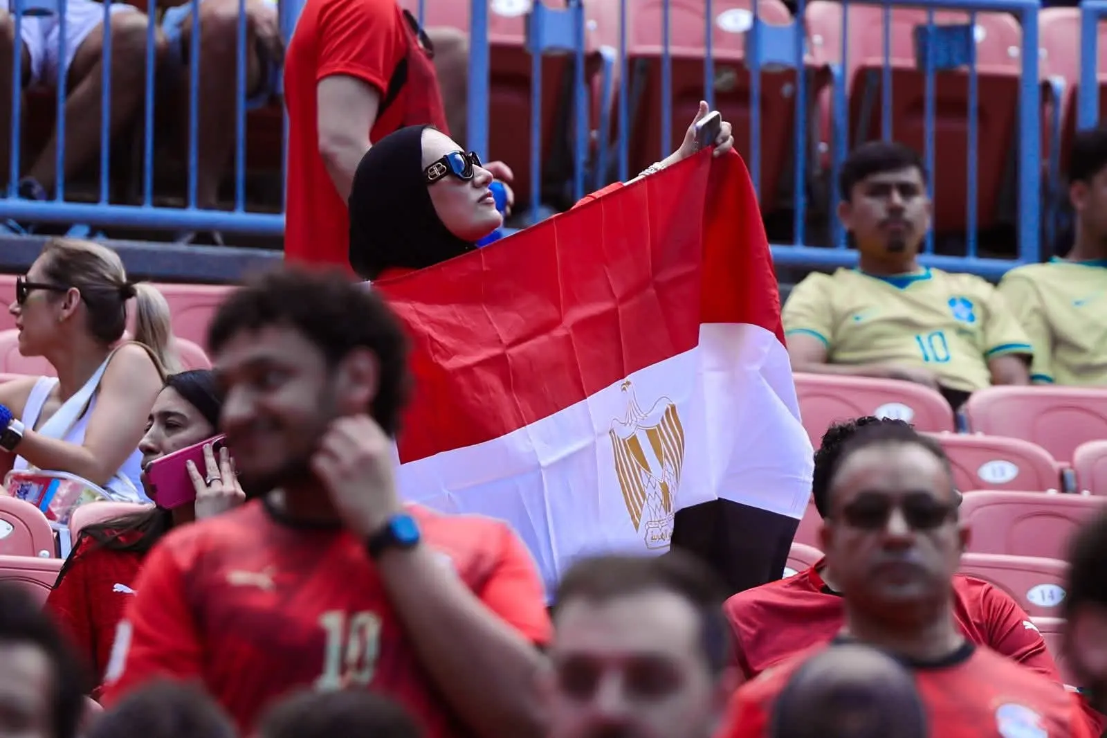 انطلاق مباراة مصر والبرازيل الودية فى البروفة الأخيرة استعدادًا لكأس العالم - 1000659334