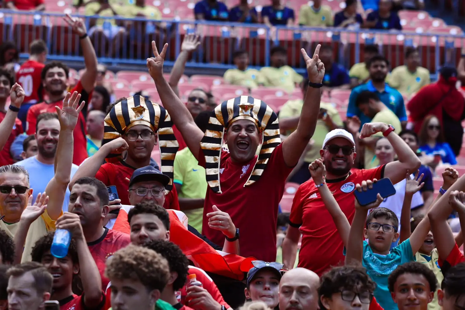 انطلاق مباراة مصر والبرازيل الودية فى البروفة الأخيرة استعدادًا لكأس العالم - 1000659335