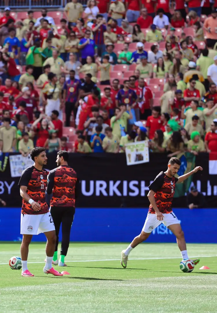 انطلاق مباراة مصر والبرازيل الودية فى البروفة الأخيرة استعدادًا لكأس العالم - 1000659360