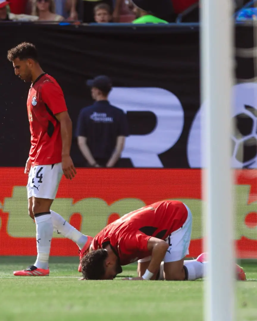 منتخب مصر يتعادل مع البرازيل 1-1 في الشوط الأول استعدادًا لكأس العالم 2026 - 1000659424