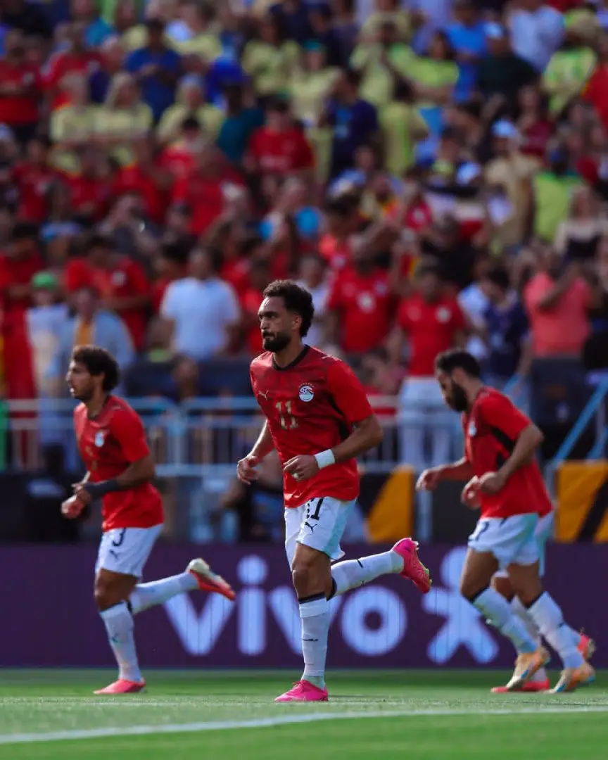 منتخب مصر يتعادل مع البرازيل 1-1 في الشوط الأول استعدادًا لكأس العالم 2026 - 1000659429