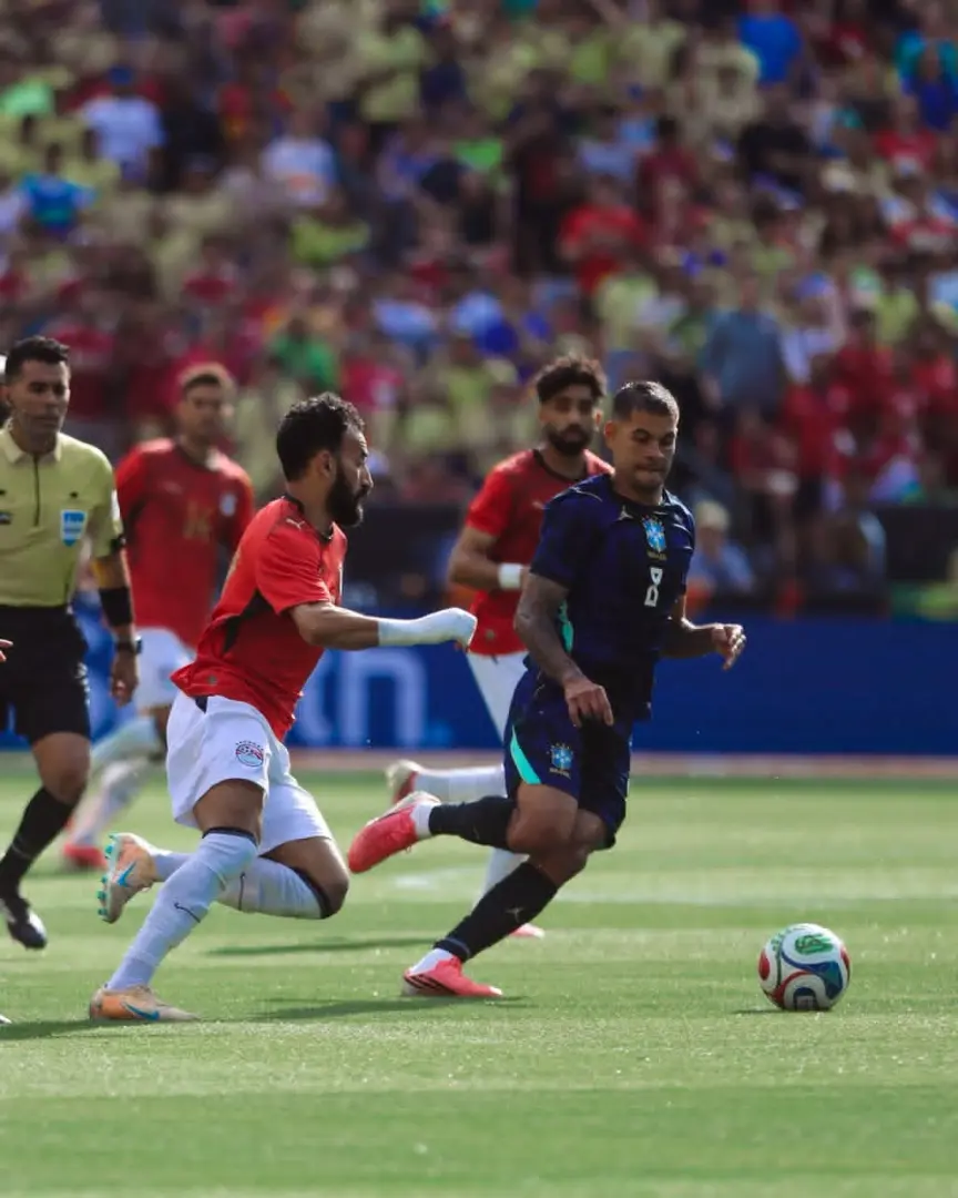 البرازيل تحسم مواجهة مصر الودية بنتيجة 2-1 قبل كأس العالم 2026 - 1000659513