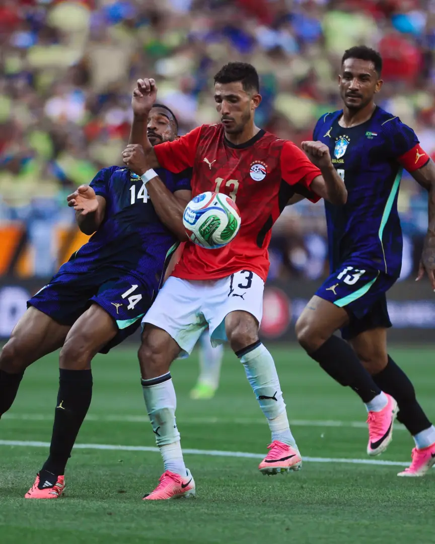البرازيل تحسم مواجهة مصر الودية بنتيجة 2-1 قبل كأس العالم 2026