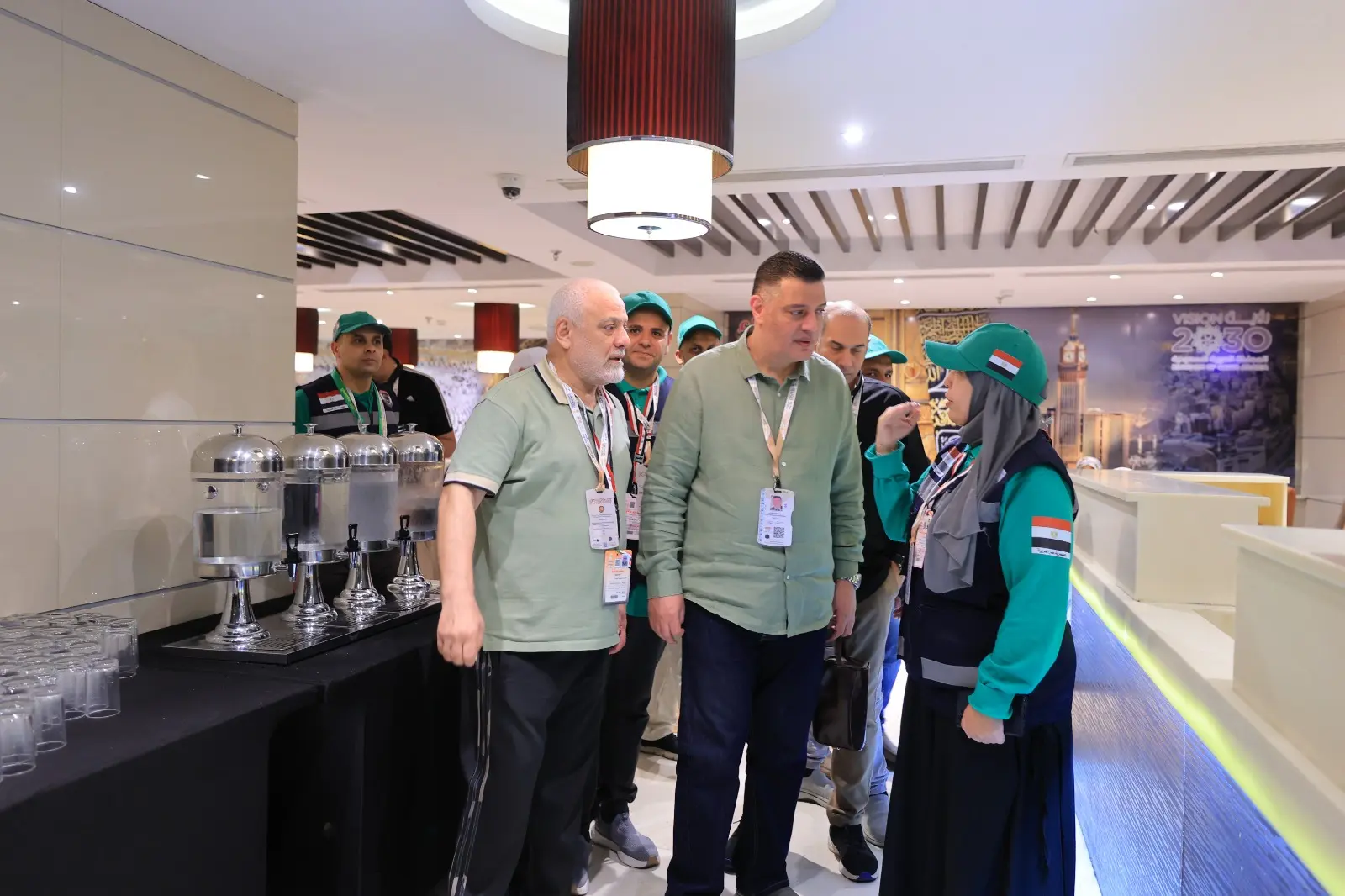 رئيس البعثة الرسمية لحج الجمعيات الأهلية يتفقد فنادق الحجاج بمكة المكرمة