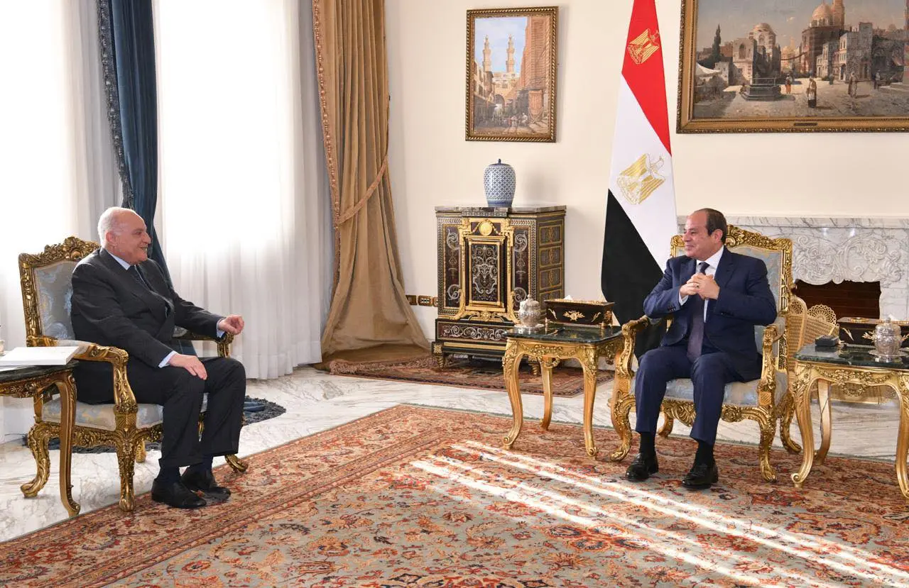 الرئيس السيسي يستقبل وزيري خارجية الجزائر وتونس لبحث التطورات الإقليمية - 1000662113