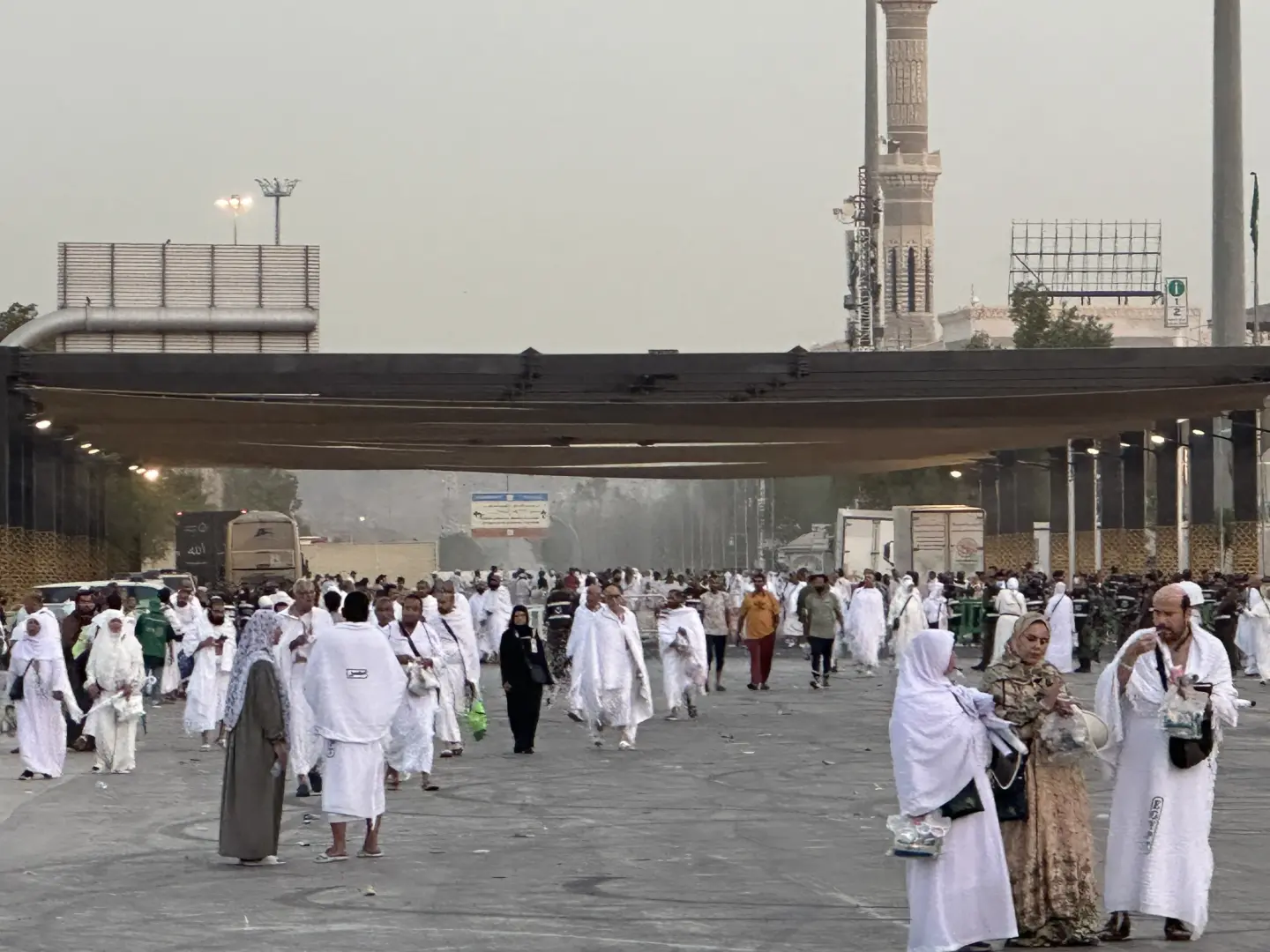 فى أجواء روحانية بعرفات.. حجاج القرعة: الدولة وفرت لنا رحلة حج استثنائية - 1000669396