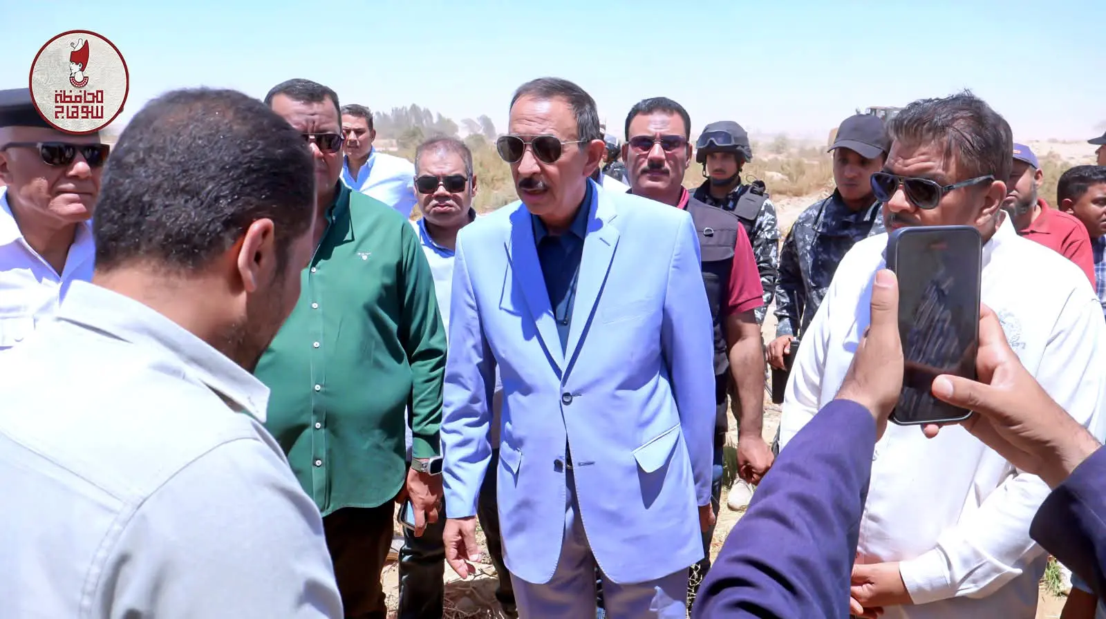 استرداد 60 فدانًا من أراضي الدولة في حملة إزالة بسوهاج