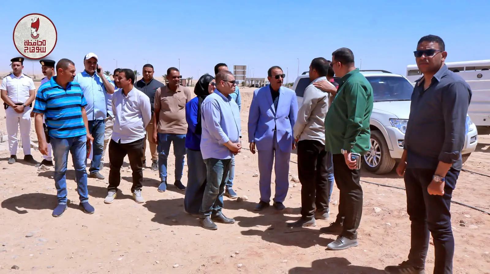 استرداد 60 فدانًا من أراضي الدولة في حملة إزالة بسوهاج