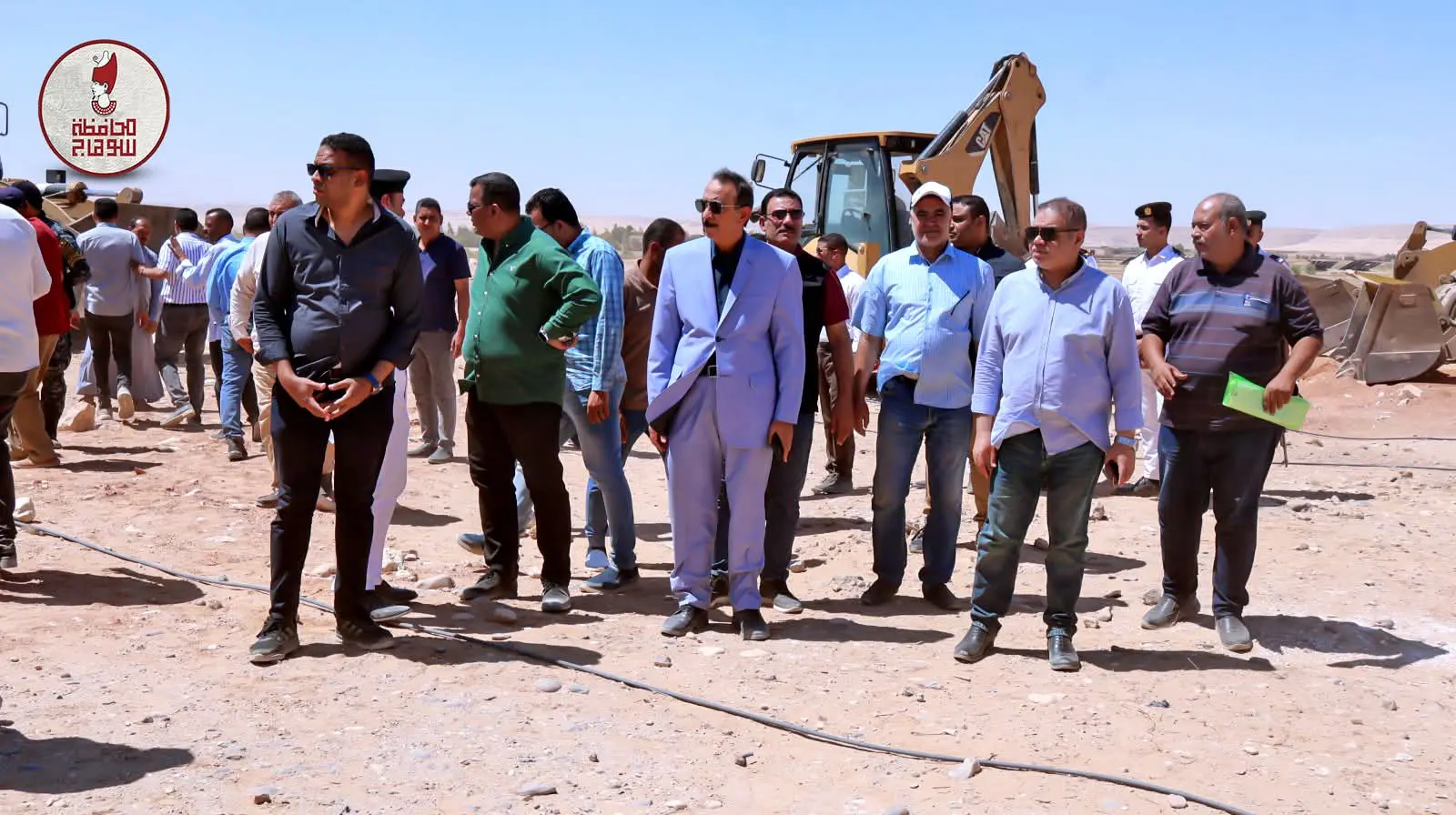 استرداد 60 فدانًا من أراضي الدولة في حملة إزالة بسوهاج