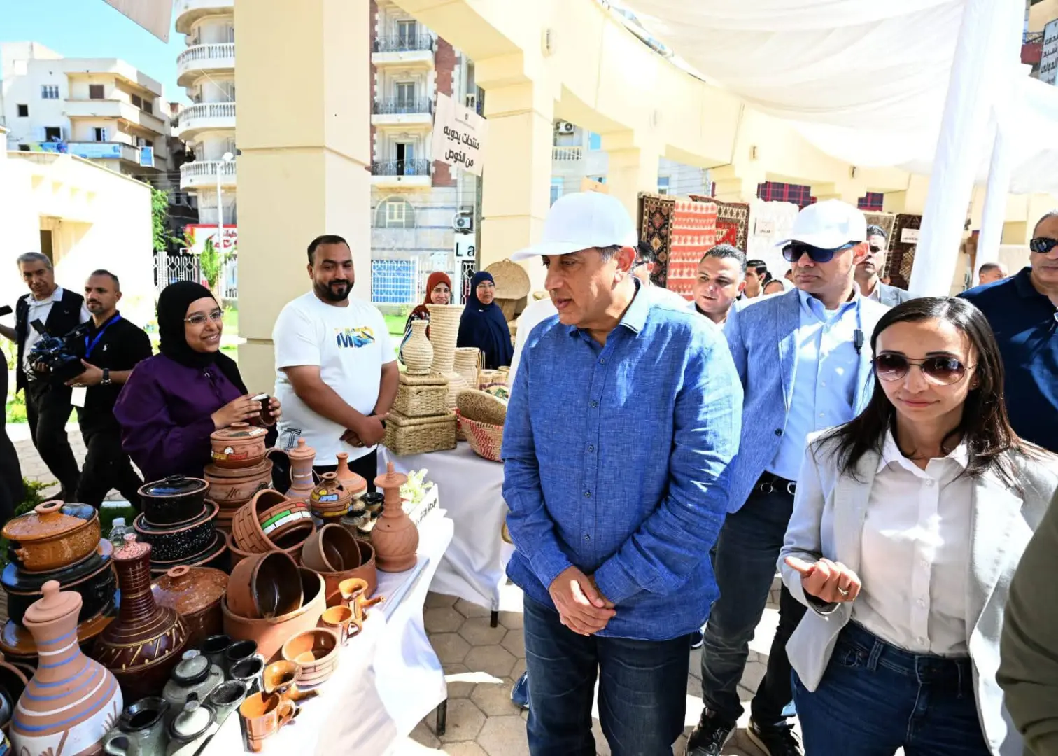 رئيس الوزراء يزور "الحديقة المتحفية" بمدينة رشيد