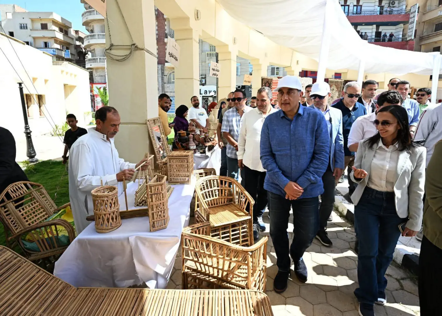 رئيس الوزراء يزور "الحديقة المتحفية" بمدينة رشيد