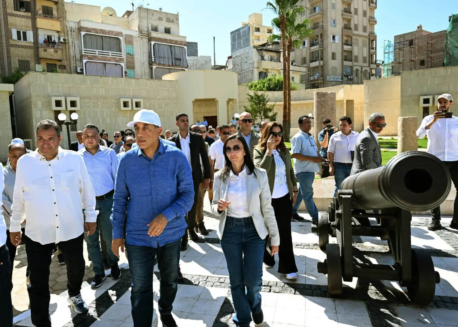 رئيس الوزراء يتفقد أعمال ترميم وإعادة إحياء متحف رشيد القومي