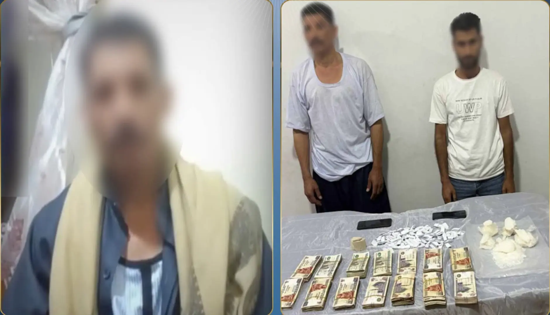 سقوط متهمين بحوزتهما آيس وهيروين في واقعة الشرقية