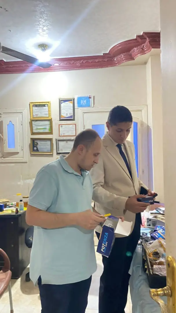 ضبط مركز حجامة غير مرخص يديره منتحل صفة طبيب في بني سويف