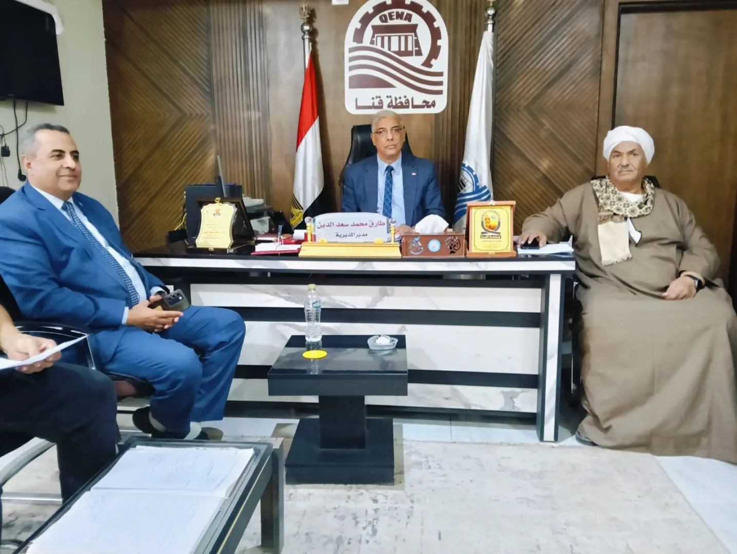 مدير تعليم قنا يرفع درجة الاستعداد القصوى لامتحانات الثانوية العامة 2026