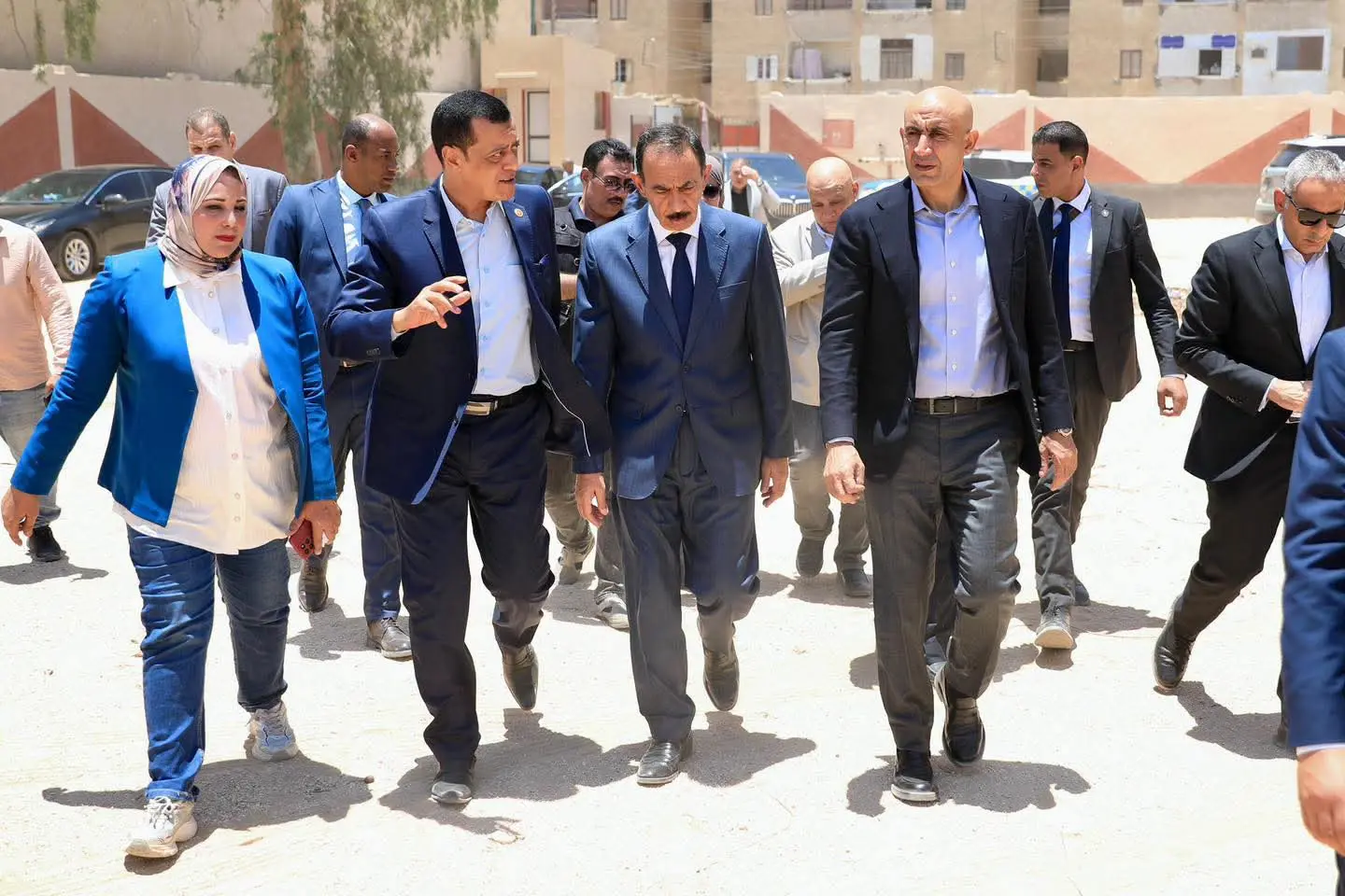 وزير التعليم ومحافظ سوهاج يتفقدان مشروعات تعليمية جديدة بالمحافظة